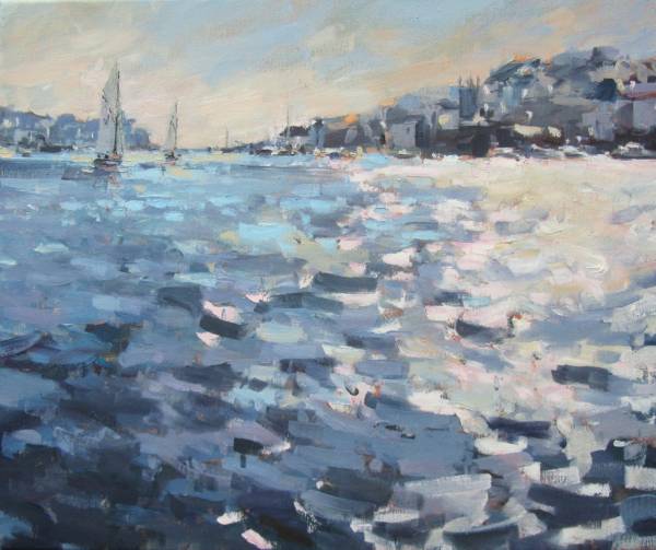 - Oil on Canvas, Painting by Jill Hudson, measuring 50 x 60 cm (H x W) £685
